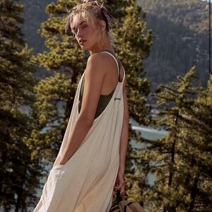 SOLD FP Movement by Free People Oatmeal Heather Jumpsuit